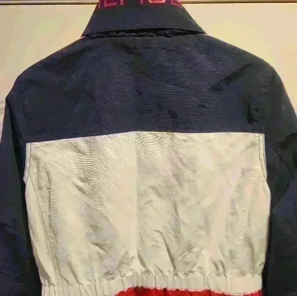Tommy Hilfiger women's lined, zipper, jacket with hood.h Worn 1x size S - Picture 12 of 16